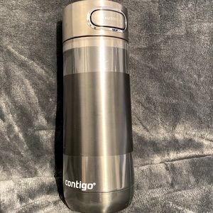 Stainless Steel Double Wall Contigo thermos travel mug w/ Lock